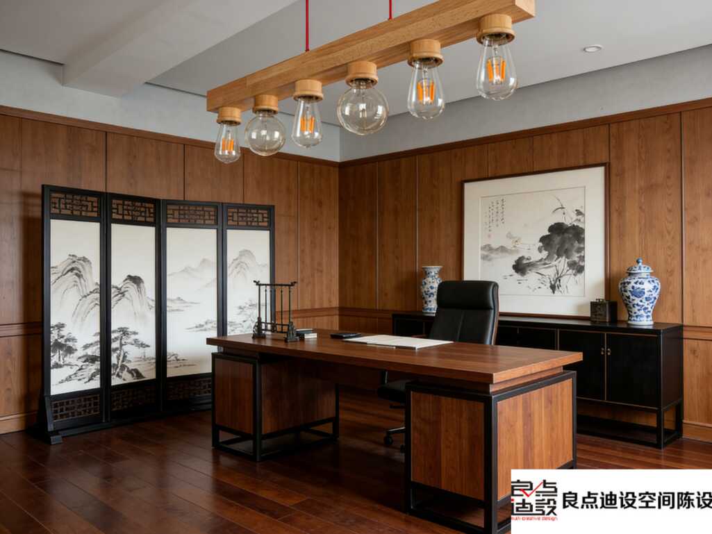 办公室软装设计,软装设计,办公室设计,办公室装修设计,新中式办公室设计,办公空间软装设计